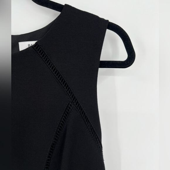 Bailey44 Sheath Midi Dress Sleeveless Cut Outs Zipper Lined Black Size Medium - Picture 5 of 11